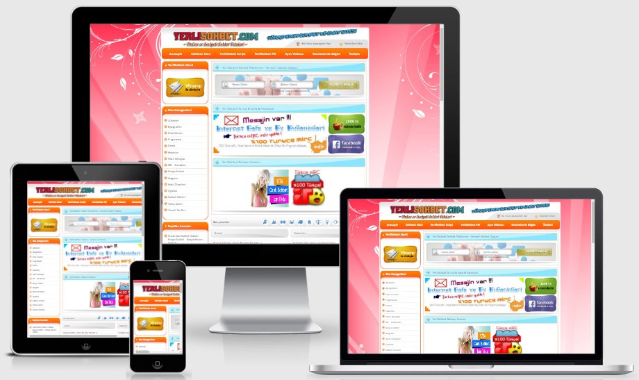 Rose WordPress Sohbet Teması Rose WordPress Sohbet Teması