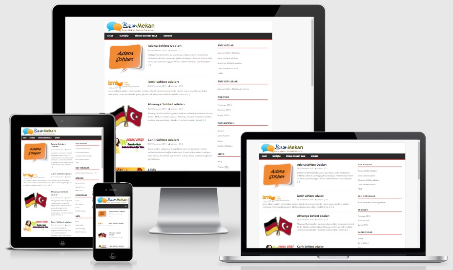 Simple WordPress Sohbet Teması Simple WordPress Sohbet Teması